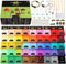 Magicfly Polymer Clay Starter Kit, 45 Colors Oven Bake Clay with 5 Modeling Tools and 40 Jewelry Accessories, Safe and Nontoxic DIY Baking Clay Bl...