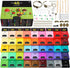 Magicfly Polymer Clay Starter Kit, 45 Colors Oven Bake Clay with 5 Modeling Tools and 40 Jewelry Accessories, Safe and Nontoxic DIY Baking Clay Bl...