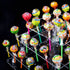 KINJOEK 56 Holes 3 Tier Acrylic Cake Pop Stand, Square Clear Cake Pop Holder, Lollipop Candy Stick Display for Party Birthday Weddings Christmas A...