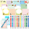 Funny Coworker Gifts, Pens with Inspirational Sayings + Sticky Notes, Work Gift Bulk for Adults Office Supplies Set...