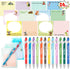 Funny Coworker Gifts, Pens with Inspirational Sayings + Sticky Notes, Work Gift Bulk for Adults Office Supplies Set...