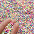 EHOPE 50G Fake Sprinkles Polymer Sprinkles Resin Sprinkles Clay Sprinkles for Resin Nail Art Slices Fake Candy Sprinkles for Nail Art DIY Crafts C...