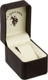 U.S. Polo Assn. Classic Men's Quartz Metal and Alloy Watch, Color:Gold-Toned (Model: USC80376)...