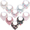 10-Pack Organic Baby Bandana Bibs - Organic Cotton Bandana Bibs for Boys, Girls, Super Absorbent Bandana Drool Bibs, Teething Bibs, Baby Bibs for ...