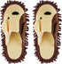 Washable Chenille Microfiber Slippers Floor Dust Dirt Hair Detachable Microfiber Mop Slippers for Office Home Room (Brown, Women 7-9/Men 5-7)...