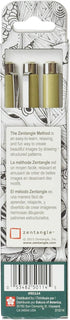 Sakura Micron Pen Set Zentangle 3pc, 3 Count (Pack of 1), Black...