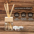 Reed Diffuser Sticks – 100 pcs of Black Rattan Essential Oil Aroma Refill Wood Sticks for Spa, Fragrance, Aromatherapy (24 cm x 3 mm)...