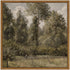 InSimSea Square Framed Canvas Wall Art, Farmhouse Poplars Natural Landscape Wall Art Prints, Classical Oil Painting Home Decor for Bedroom Living ...