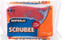 Non-Scratch Cellulose Sponge Kitchen Scrub Sponge with Scouring Pad Set, Good for Non-Stick Cookware Frying Pan, Pot, Counter Top, Sink Scrubbing,...