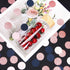 Navy Blue Pink Rose Gold Confetti 300pcs Gender Reveal Party Decorations Glitter Birthday Table Confetti Graduation Wedding Baby Shower Decoration...