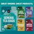 FGO Organic Sencha Green Tea, 100 Count, Eco-Conscious Tea Bags, Resealable Bag, Sourced From Japan, Packaging May Vary (Pack of 1)...