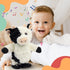 Easfan Walking Cow Repeats What You Say Stuffed Animal Talking Singing Barking Electric Interactive Plush Toy Funny Cattle Birthday for Kids Toddl...