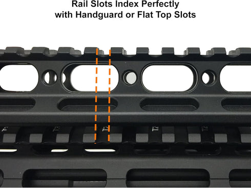 UTG Super Slim Picatinny Riser Mount, 1" Height, 13 Slots , Black...