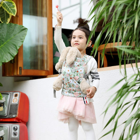 GAGAKU Doll Carrier for Kids Toy Baby Doll Carrier Reborn Dolls Carrier Toy Baby Sling with Adjustable Straps for American Girl Doll Bitty Baby Do...