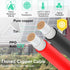 Solar Connectors Cable for 2 Solar Panels, Parallel 10AWG Solar Panel Connectors Y Branch Adapter Tool-free (FMM/MFF)...