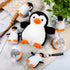 Plush Toys Set Stuffed Animal Zoo Toys with Mom and Small Baby Realistic Baby Animals for Gift Christmas Holiday Birthday Bag Stuffings Decoration...