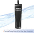 Aqueon Small Aquarium Fish Tank Submersible Mini Flat Heater Up to 5 Gallon Aquariums, 10 Watts...