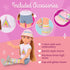Glitter Girls – Astrid 14-inch Poseable Doll – Red Hair & Hazel Eyes — Camping Outfit, Matching Cap, and Glitter Boots –Toys, Clothes, and Accesso...