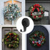 FYY Magnetic Wreath Hanger, 2 Pack Heavy Duty Magnets with Hook for Refrigerator, Christmas Decoration Magnetic Hooks for Metal Front Door, Cruise...