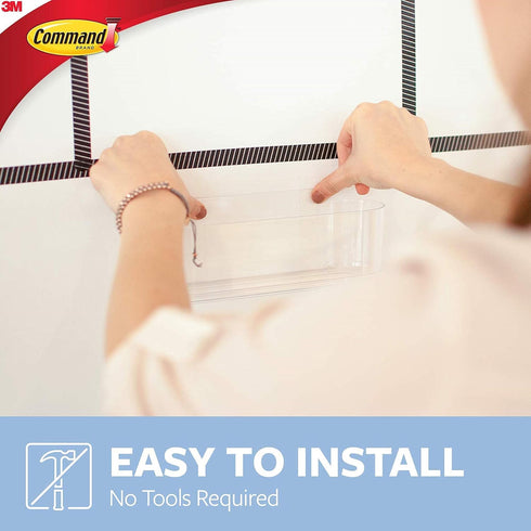 Command Large Caddy, Organize Damage-Free, 1 caddy, 4 strips (HOM-15)...