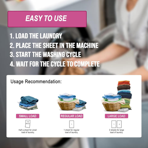 Air Jungles Laundry Detergent Sheets up to 100 Loads, Flora Bliss Scent, Easy to Use, Zero Waste Solution, Lightweight, Powerful Cleaning, Ideal f...