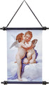 Design Toscano Cupid & Psyche: The First Kiss Canvas Wall Scroll...