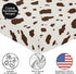 Wild West Cowboy Fitted Crib Sheet for Baby and Toddler Bedding Sets by Sweet Jojo Designs - Cow Print...