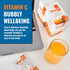 Ener-C Sugar Free Energy Orange Multivitamin Drink Mix Vitamin C 1000mg & Electrolytes - Natural Immunity Support with Real Fruit Juice Powders No...