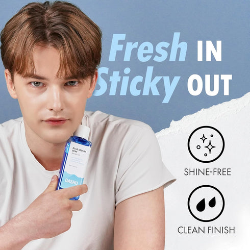 DASHU Boy Sedum Skin | Hypoallergenic Hydrating and Soothing Korean Skin Care Toner w/ 8 Types of Hyaluronic Acids | Skin Care for Men 5.07 fl oz...