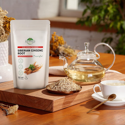 2 oz. Siberian Ginseng Ginseng Root Tea (Eleutherococcus Senticosus) - 56g Ginseng Roots Herb Tea Ginseng siberiano...