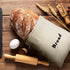Woanger Linen Bread Bags Burlap Reusable Drawstring Bread Bags 12 x 15 Inch Unbleached Loaves Pastries Pouch Handmade Food Storage for Bakery Bagu...