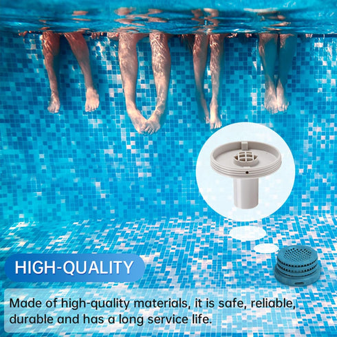 11070 Strainer Connector/adapters for 1-1/4" Fitting Fits Intex Swimming Pool 11072 Strainer Grid Replace Parts 26165EH 26167E 26175EH (2-Pack)...