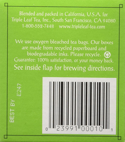 Triple Leaf Teas - Dieter's Green Herbal Tea, 20 bag...