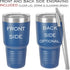 Personalized Ringneck Tumbler 30 oz with Straw, Customized Vacuum Insulated Tumbler with Custom Name Text Engraved in USA – Birthday, Wedding, Ann...