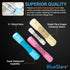 BlueStars 200 PCS Heat Shrink Butt Wire Connectors, Marine Grade Waterproof Electrical Connector Kit, Tinned Copper Terminal Insulated Electrical ...