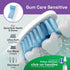 Brushmo Gum Care Sensitive Replacement Toothbrush Heads, Compatible with Philips Sonicare Click-on Toothbrush Handles, 8 Standard Heads, Extra Sof...