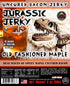 Jurassic Jerky’s Old-Fashioned Maple Jerky – Bacon Jerky Amazing Taste with high protein content, no preservatives, MSG-free, low sodium - (1) 2 o...