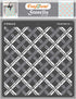 CrafTreat Plaid Stencils for Painting on Wood - 2 Step Plaid II - 2 Pcs - 12x12 Inches - Checker Pattern Stencil for Painting Walls - Buffalo Plai...