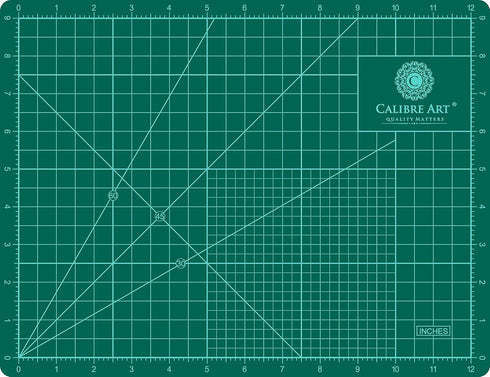 Self Healing Rotary Cutting Mat, Full 9x12, Best for Quilting Sewing | Warp-Proof & Odorless (Not From China)...