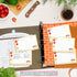 Meadowsweet Kitchens Recipe Card Set - 25 Double Sided Recipe Cards 4 x 6 Inch, Perfect Size Blank Cards for a Recipe Card Box, Make Your Own Pers...