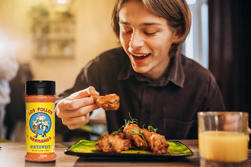Los Pollos Hermanos Chicken Seasoning and Chicken Rub - Southwest Blend 5.6 oz Bottle - Kosher, Gluten Free and Non-GMO - Officially Licensed Brea...