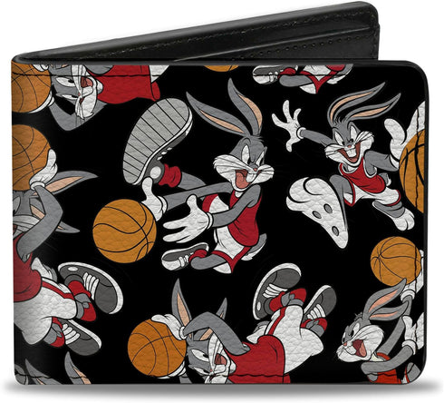 Buckle-Down Men's Bifold Wallet Bugs Bunny...