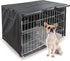 RICHIE Dog Crate Cover 24 inches - Durable UV Resist Waterproof Dog Kennel Cover, Crate Covers for Dog Cages with Double Doors and Air Vent Window...