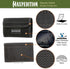 Maxpedition Spartan Wallet Black, 5.5" x 3.5" x 0.5"...