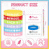 Sabary 48 Pcs Welcome Back to School Pencils Rubber Bracelets Back to School Supplies Set School Party Favors First Day of School Gifts for Kids K...