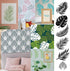 Tropical Jungle Leaf Stencils (6 Designs) | 12" x 16" Large Fern Leaf Stencils Palm Leaf Stencils for Painting Floors/Walls/Tiles/Furniture/Fabric...