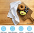 Cotton Dishcloths Set for Home and Kitchen Cleaning - 12x12 Inches Pack of 6- Dish Cloths,Dish Towels,Dish Rags - with Hanging Loop - 100% Cotton,...
