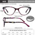 Cat Eye Blue Light Blocking Glasses for Womens - 2 Pairs Lightweight Blue Screen Computer Eyeglasses Anti Glare Glasses...