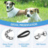 Chain Heavy Duty Metal Dog Leash, 4FTx3mm Chew Proof Pet Leash Chain with Soft Padded Handle for Large & Medium Size Dogs Walking, Training and Tr...