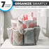 Handy Laundry Mesh Shower Caddy Bag - Collapsible, Portable Bathroom Organizer for Travel, Gym, and Dorm Use - Easily Carry & Organize College Dor...